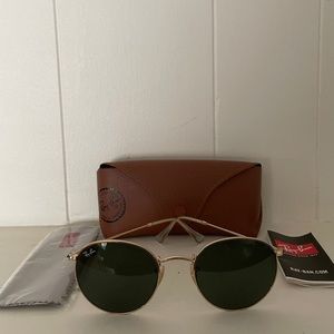 Ray Ban RB3447 ROUND METAL Sunglasses